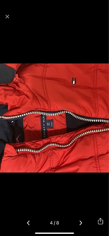 8 Yaş Beden Tommy mont