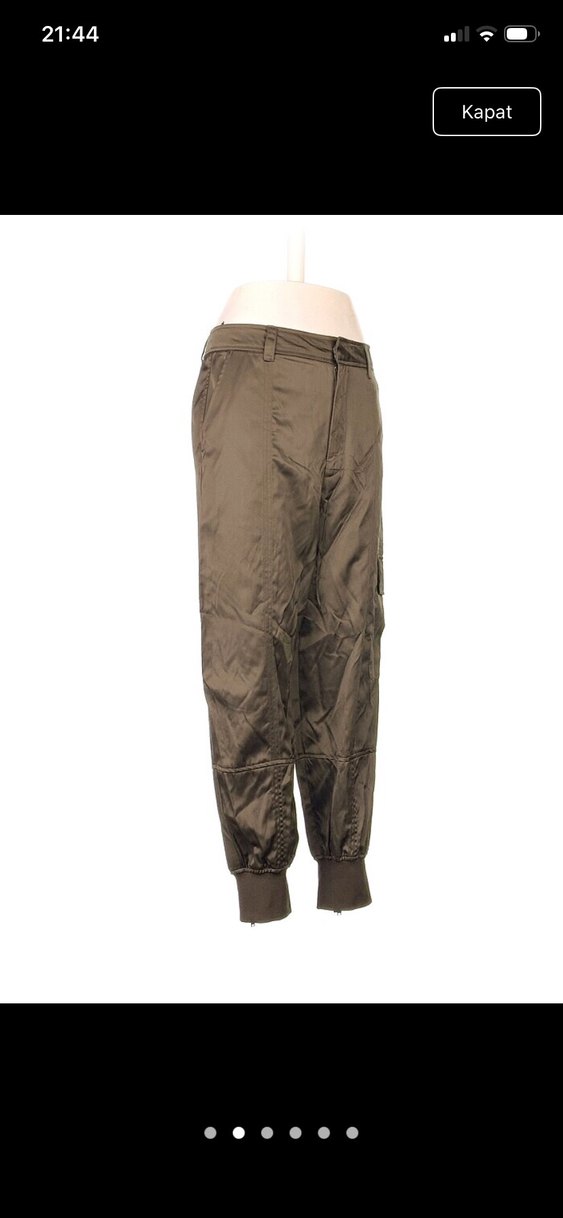 Zara saten pantolon - Görsel 3