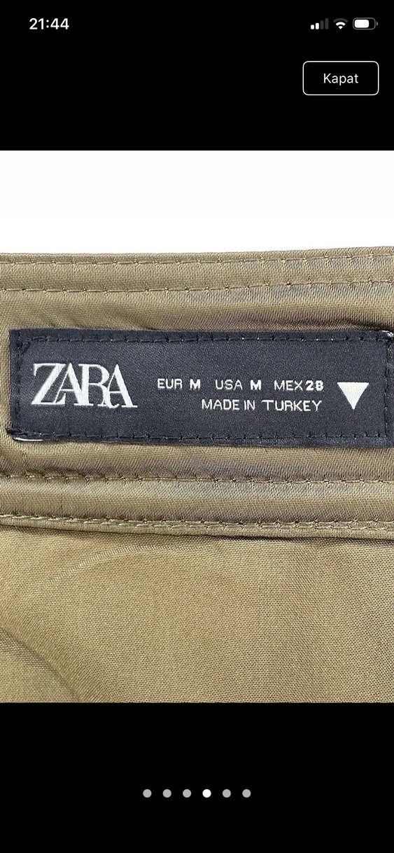 Zara saten pantolon - Görsel 4