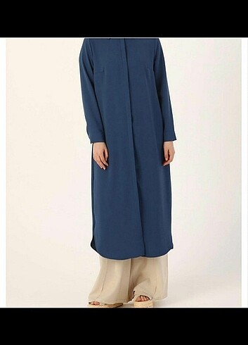 Petrol mavisi tunik