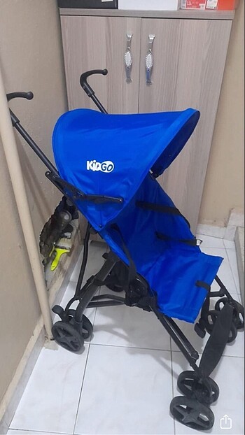 Az kullanılmış baston bebek arabası