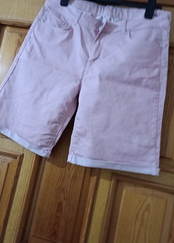 42 Beden pembe Renk Pembe kot Şort