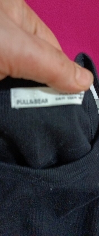 Pull and Bear Likralı mini elbise