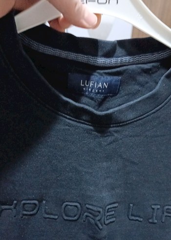 Erkek Siyah Uzun Kollu Sweatshirt - Görsel 6