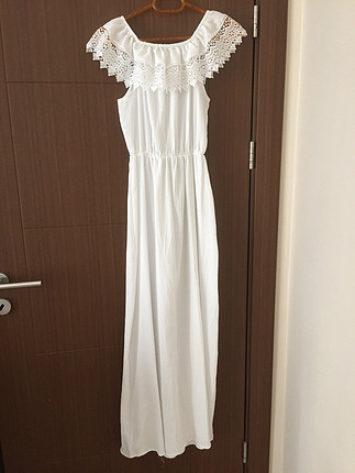 Yazlık beyaz elbise
