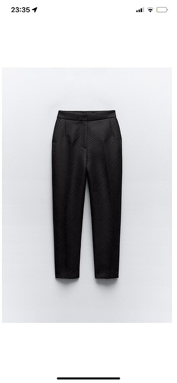 Zara Zara jakarlı slim fit pantolon