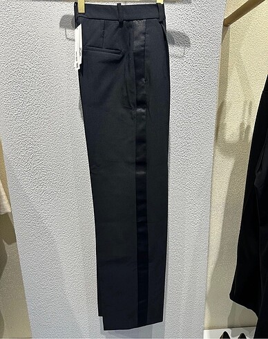 s Beden Zara yanları saten şeritli pantolon