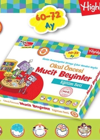 Mucit Beyinler Okul Öncesi Eğitim Seti 60-72 Ay