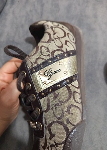 Guess Kahverengi Spor Ayakkabı - Görsel 6