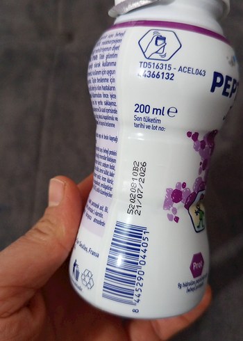 Nestlé Peptamen Junior Muz Aromalı 1.5 kcal/ml - Görsel 3