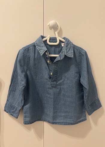 Erkek Çocuk Denim Gömlek