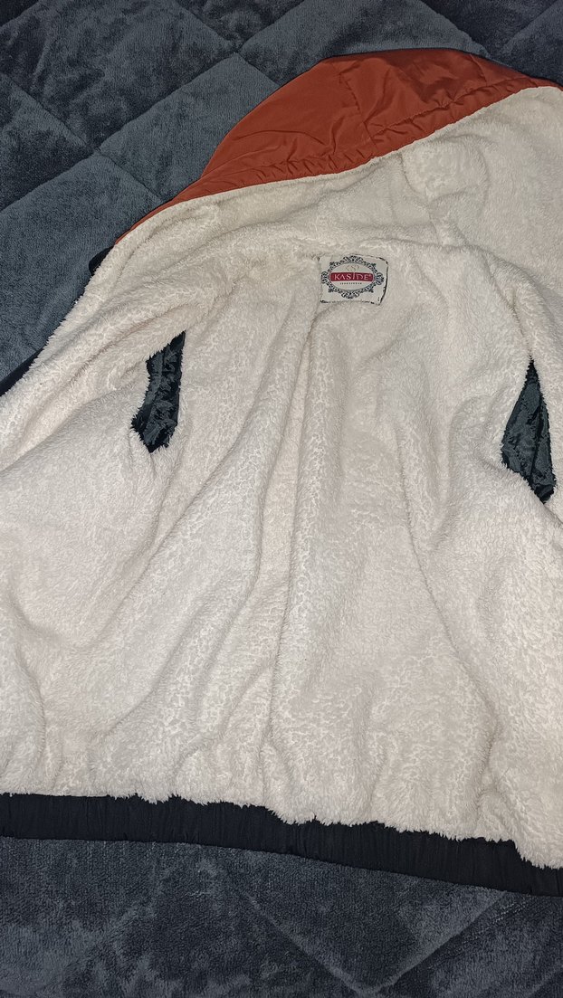 Kapüşonlu Leopar Desenli Kadın Ceket - Görsel 2