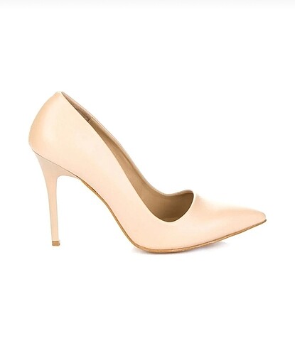 Bej rengi stiletto
