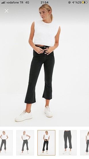 38 Beden Siyah jean
