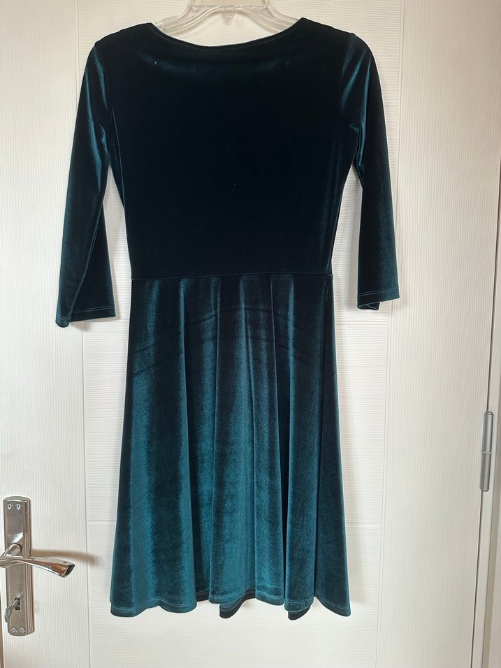 Yeşil Kadın Elbise - Görsel 4