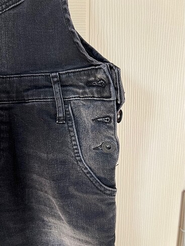 Mavi Jeans Siyah salopet jean