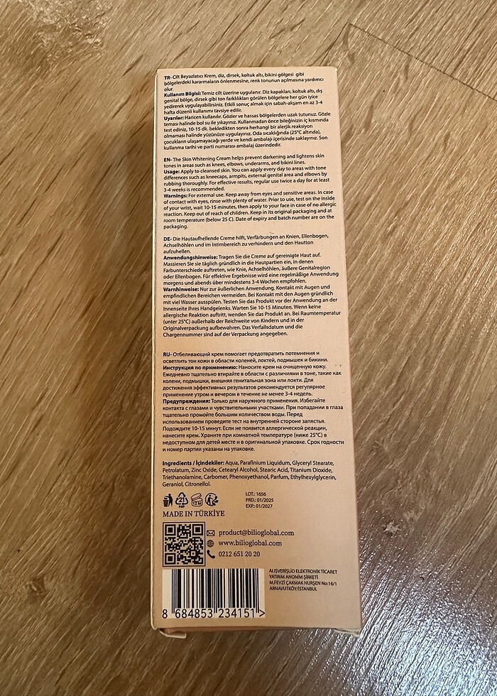 Cilt beyazlatıcı krem - Görsel 2