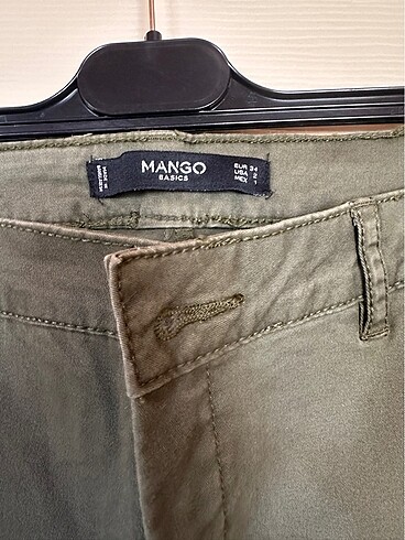 Mango Haki pantolon