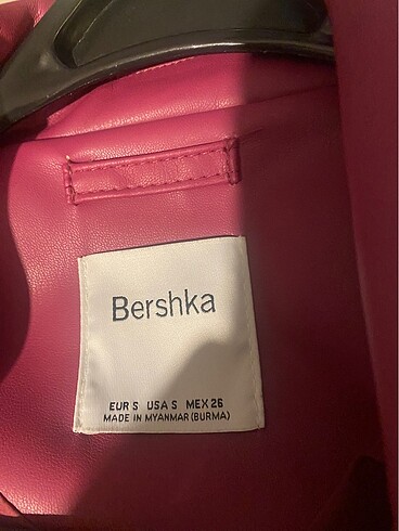 Bershka Berska deri ceket