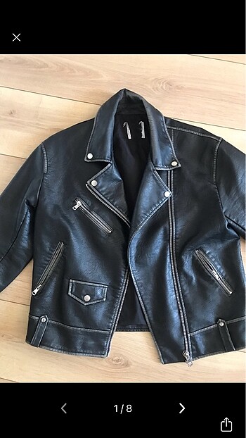 m Beden Biker ceket