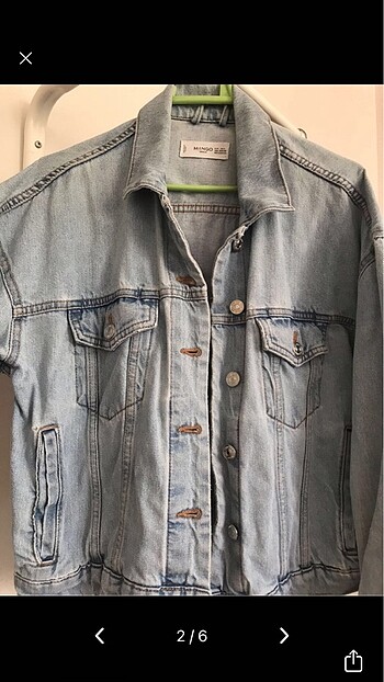 Mango Jean ceket