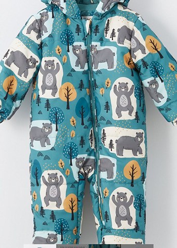 LCW Baby Erkek Bebek Astronot Mont - Görsel 2