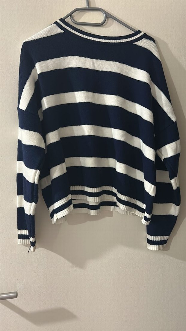 Kadın Mavi Çiçekli Uzun Kollu Pliseli Gömlek - Görsel 2