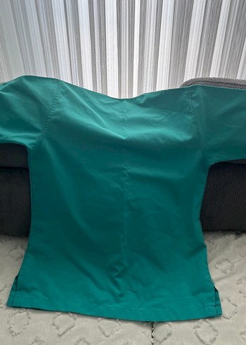 Koyu Yeşil Rahat Kesim ameliyathane , hastane forma üstü - Görsel 4