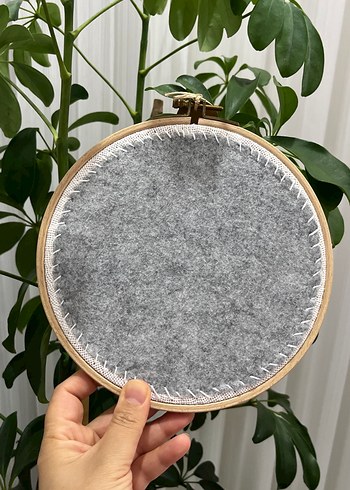 El İşlemesi Sevgi Temalı Etamin pano - Görsel 4