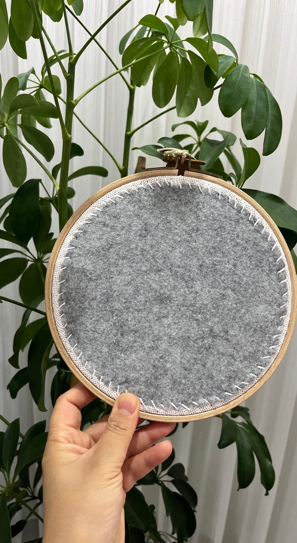 El İşlemesi Sevgi Temalı  Etamin pano - Görsel 3