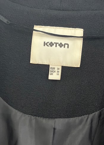 Siyah Midi Kadın Yelek - Görsel 7