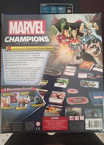  Marvel Champions Kutu Oyunu 