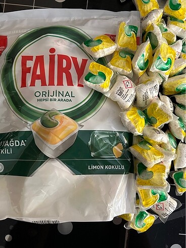 fairy bulaşık makinesi tableti