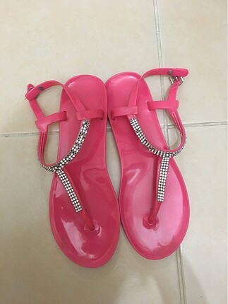40 Beden pembe Renk Pembe sandalet
