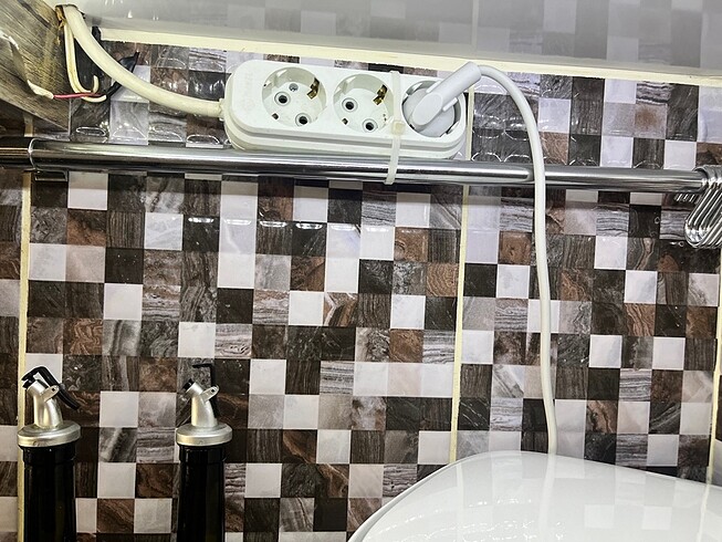 Krom askılık seti mutfak - Görsel 6