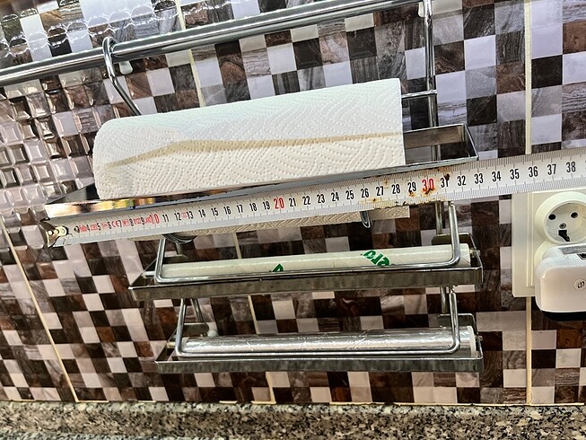 Krom askılık seti mutfak - Görsel 9