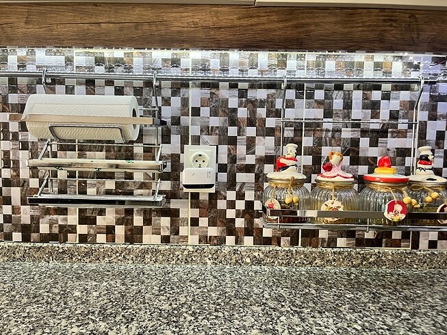 Krom askılık seti mutfak - Görsel 5