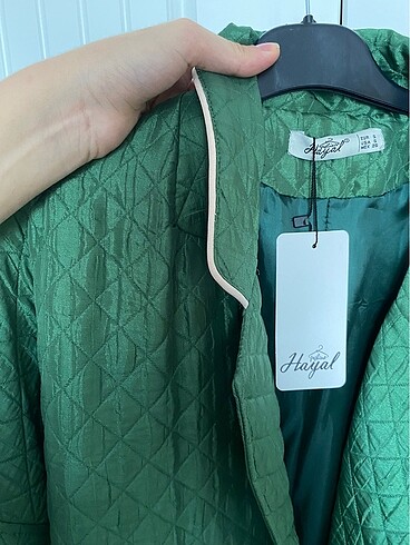 Yeşil kapitone kaban - Görsel 5