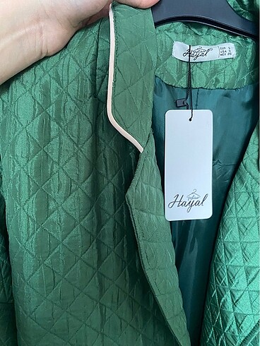 Yeşil kapitone kaban - Görsel 6