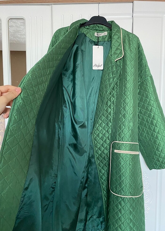 Yeşil kapitone kaban - Görsel 2