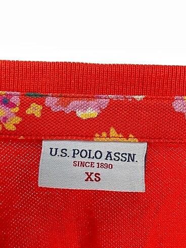 xs Beden turuncu Renk U.S Polo Assn. T-shirt %70 İndirimli.