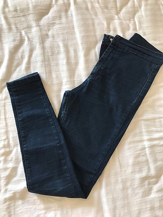 Likralı rahat kot pantolon