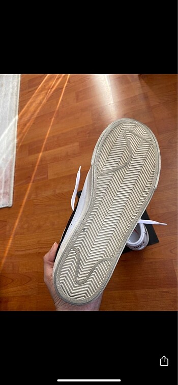 37,5 Beden beyaz Renk Nike blazer low platform