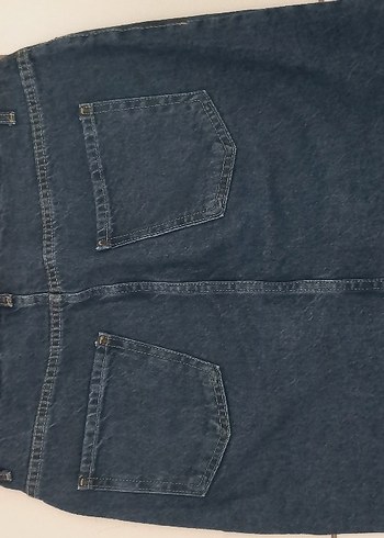 29 Beden lacivert Renk Lacivert Midi Denim Mini Etek