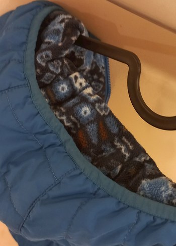 Erkek Çocuk Mavi Fermuarlı Mont - Görsel 6