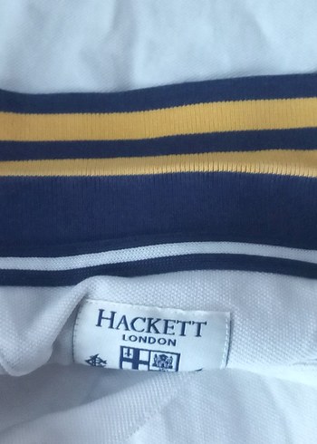 Erkek Beyaz Pamuklu Kısa Kollu Polo Tişört - Görsel 6