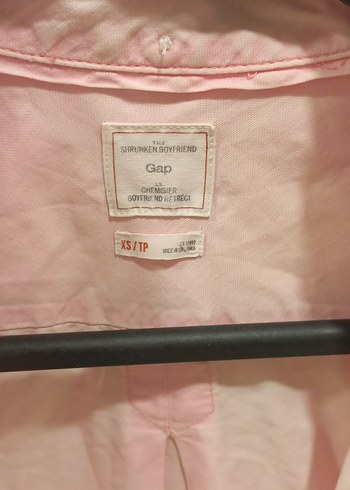 Pembe Düğmeli Uzun Kollu Gömlek - Görsel 2