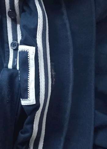 Lacivert Kısa Kollu Polo Yaka Erkek Tişört - Görsel 5