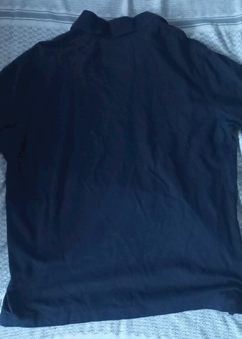 Lacivert Kısa Kollu Polo Yaka Erkek Tişört - Görsel 6