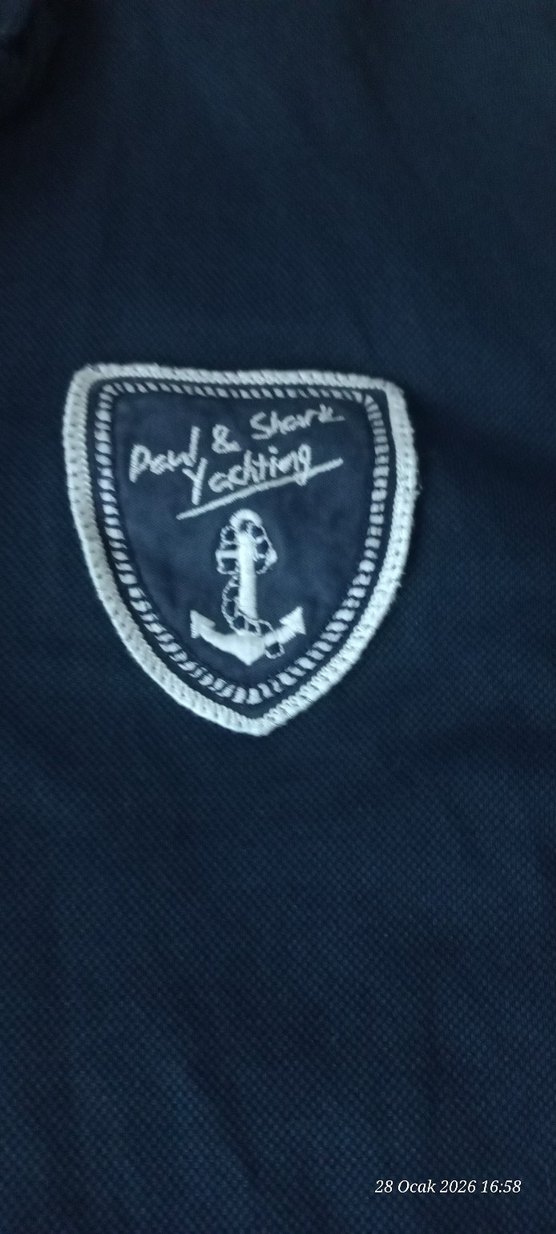 Lacivert Kısa Kollu Polo Yaka Erkek Tişört - Görsel 3